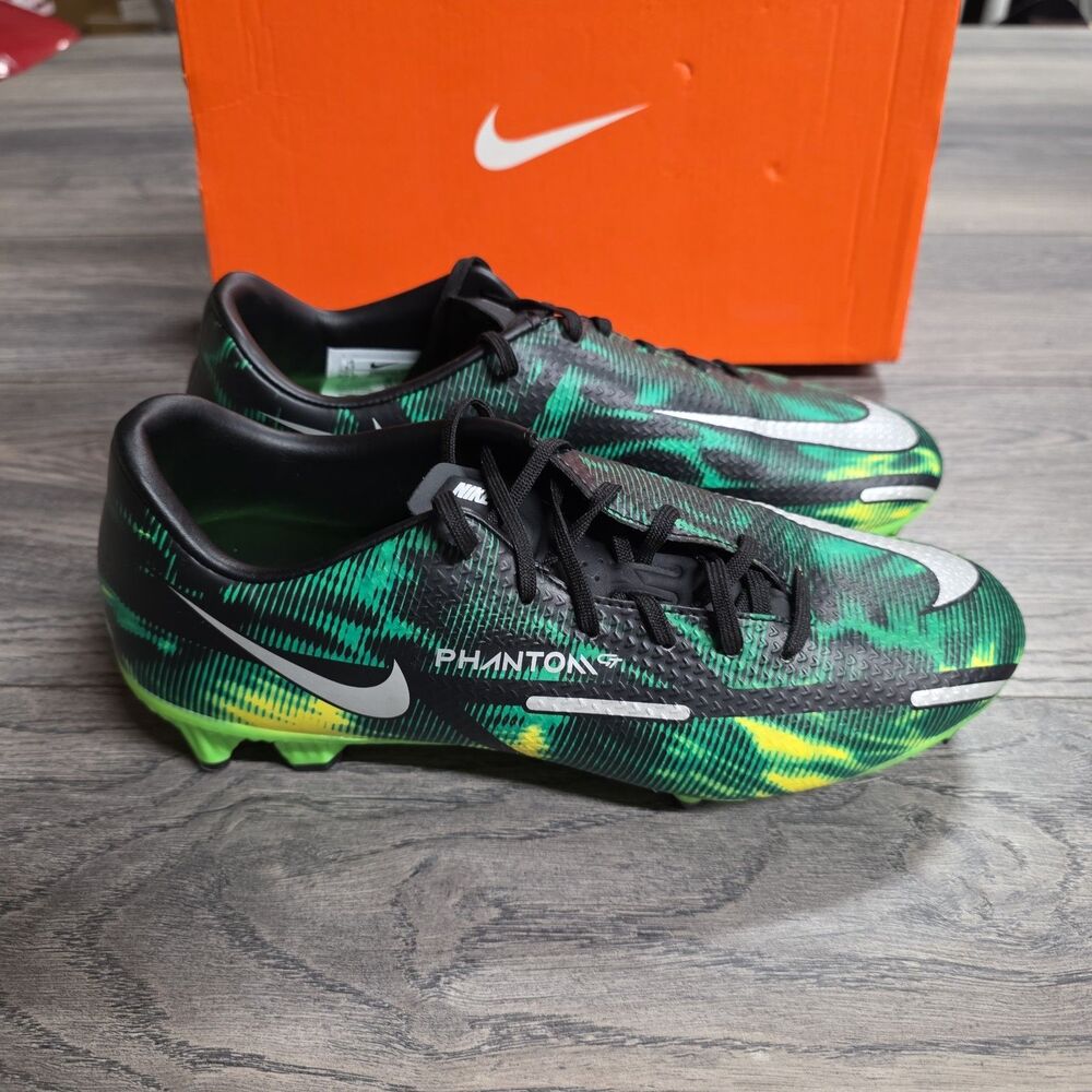 Nike Phantom GT2 Academy MG Shockwave Men's 6.5 Wmns 8 Soccer Cleats DM0772-003